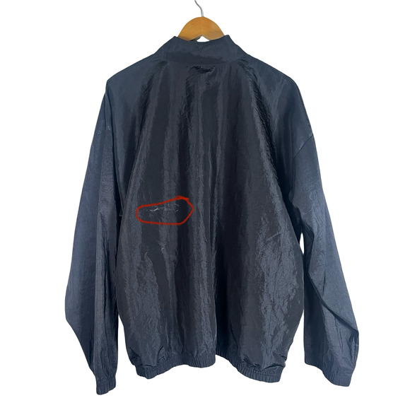 Vintage Harley-Davidson Jacket Mens One Size 1/4 Zip Windbreaker Coziahr 90s - Picture 12 of 12